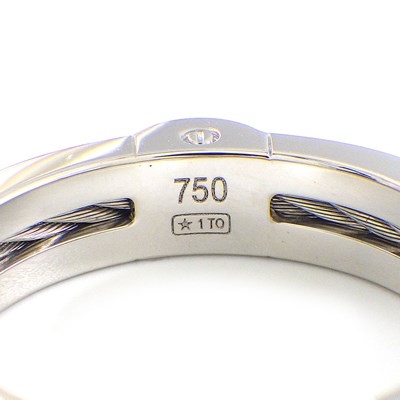 フレッド FRED リング フォース10 ウィンチ スモール 4B0974 K18WG SS 14.5号 / #55 【中古】