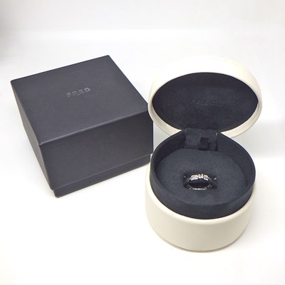 フレッド FRED リング フォース10 ウィンチ スモール 4B0974 K18WG SS 14.5号 / #55 【中古】