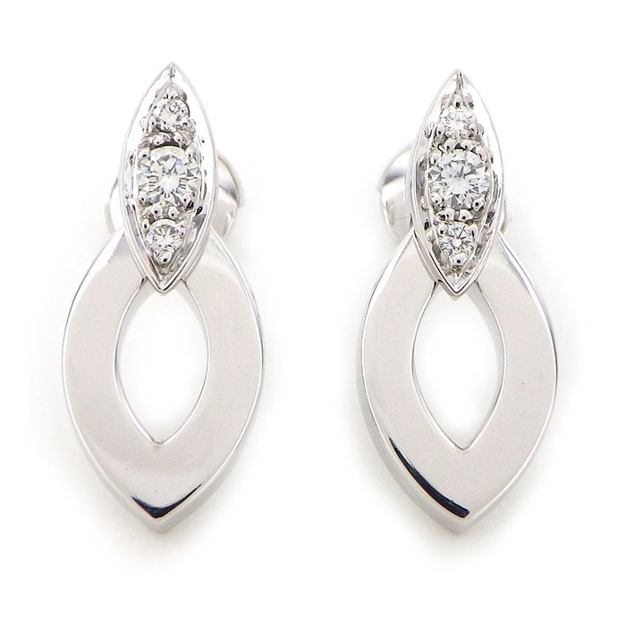 カルティエ Cartier ピアス ディアデア スウィング リーフ マーキス 6  