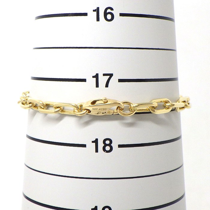 カルティエ Cartier ブレスレット スパルタカス オーバル チェーン K18YG 【中古】