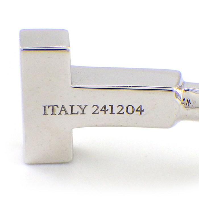ティファニー Tiffany & Co. バングル T ワイヤー ナロー 60010773 K18WG / #M 【中古】