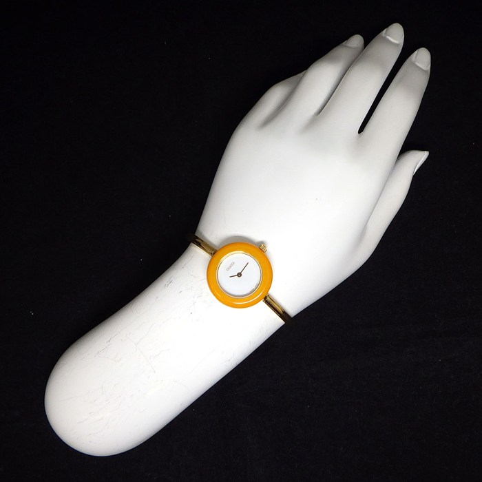 グッチ GUCCI 腕時計 チェンジベゼル 11/12.2 マルチカラー