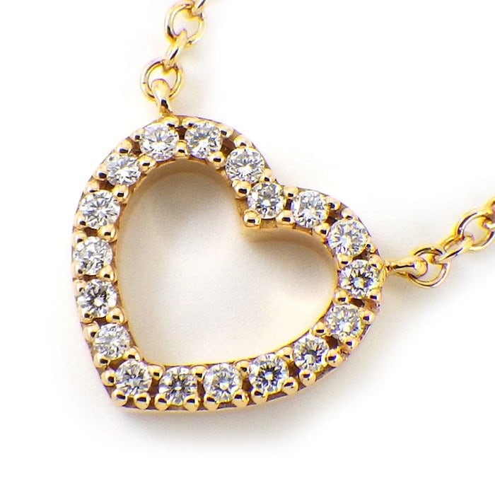 【ティファニー Tiffany & Co.】ネックレス メトロハート パヴェ ダイヤモンド K18PG -ジェイビーワークス 公式オンラインショップ
