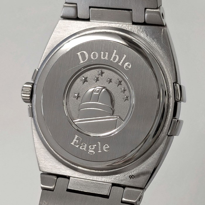 オメガ OMEGA 腕時計 コンステレーション ダブルイーグル 1589.75.00 ダイヤベゼル 12ポイント ダイヤインデックス ホワイト マザーオブパール文字盤 SS クオーツアナログ 【箱・保付き】 【中古】