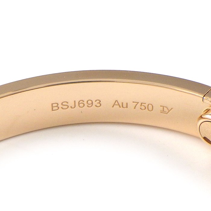 カルティエ Cartier ブレスレット ラブ クラシックモデル CRB6035617 新型 K18PG / #17 【中古】