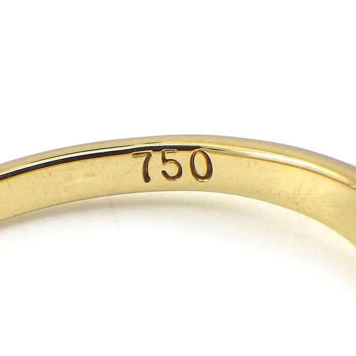 ティファニー Tiffany & Co. リング 1ポイント ペアシェイプ ルビー K18YG 10号 【中古】