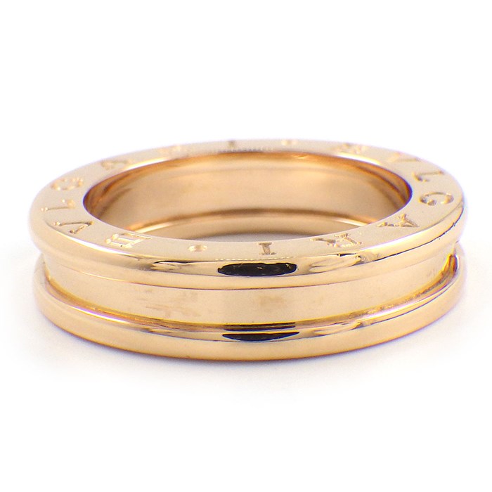 ブルガリ BVLGARI リング B-zero1 ビーゼロワン XS 335991 K18PG 10号