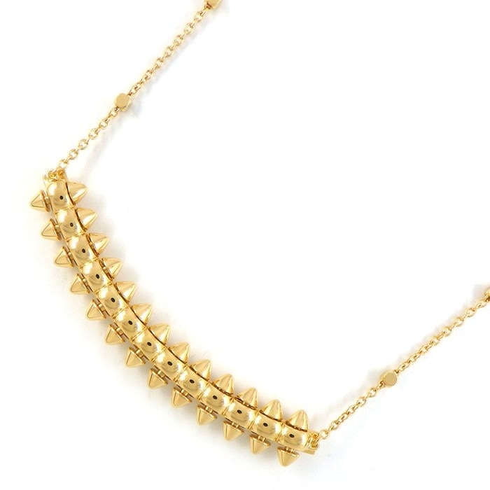 カルティエ Cartier ネックレス クラッシュ ドゥ カルティエ スモールモデル SM B7225048 K18YG 【箱・保付き】 【中古】