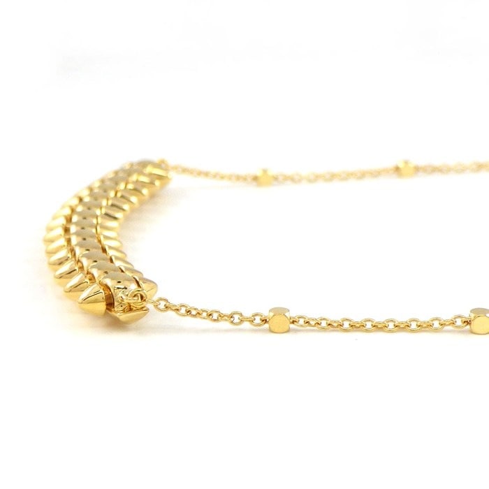 カルティエ Cartier ネックレス クラッシュ ドゥ カルティエ スモールモデル SM B7225048 K18YG 【箱・保付き】 【中古】