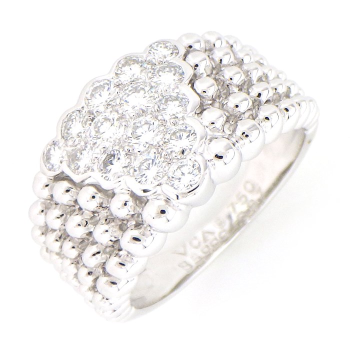 ヴァンクリーフ＆アーペル Van Cleef & Arpels】リング ペルレ 5連 5