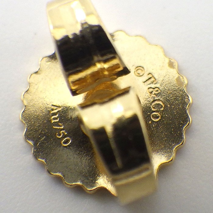ティファニー Tiffany & Co. ピアス オリーブ リーフ ハート 60021166 K18YG ※片方のみ 【中古】
