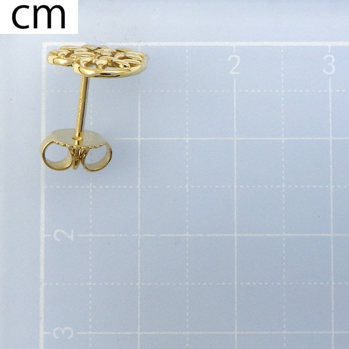 ティファニー Tiffany & Co. ピアス オリーブ リーフ ハート 60021166 K18YG ※片方のみ 【中古】