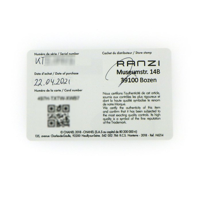 シャネル CHANEL 腕時計 J12 キャリバー12.1 H5702 デイト 回転ベゼル 12ポイント ダイヤモンド インデックス 0.09ct ブラックラッカー文字盤 SS ブラック セラミック 黒 自動巻き 【箱・保付き】 【中古】
