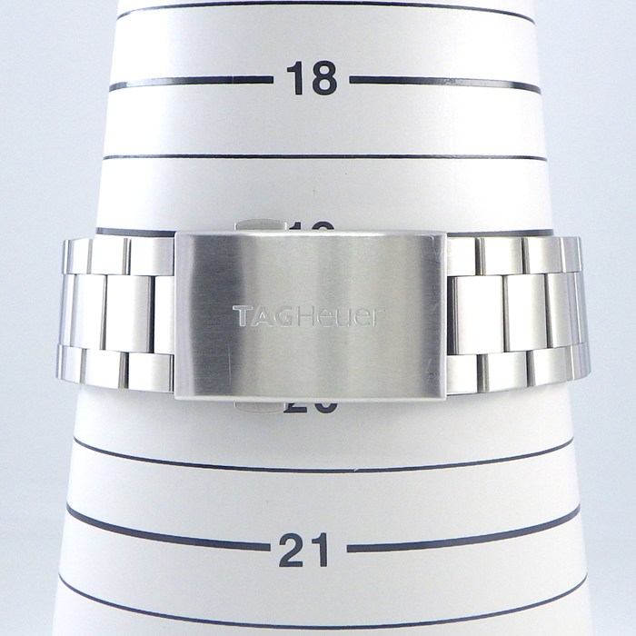 タグ・ホイヤー TAG Heuer 腕時計 フォーミュラ1 クロノグラフ ガルフ スペシャルエディション CAZ101AT.BA0842 デイト クロノグラフ 夜光インデックス 夜光針 サンレイ ブルー文字盤 SS クオーツアナログ 【箱・保付き】 【中古】