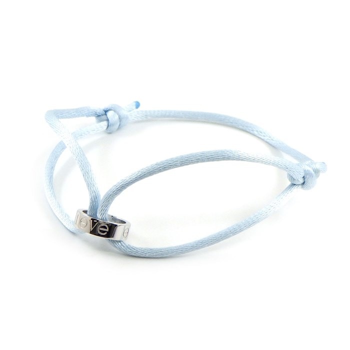 カルティエ Cartier】ブレスレット ラブブレス チャリティ K18WG