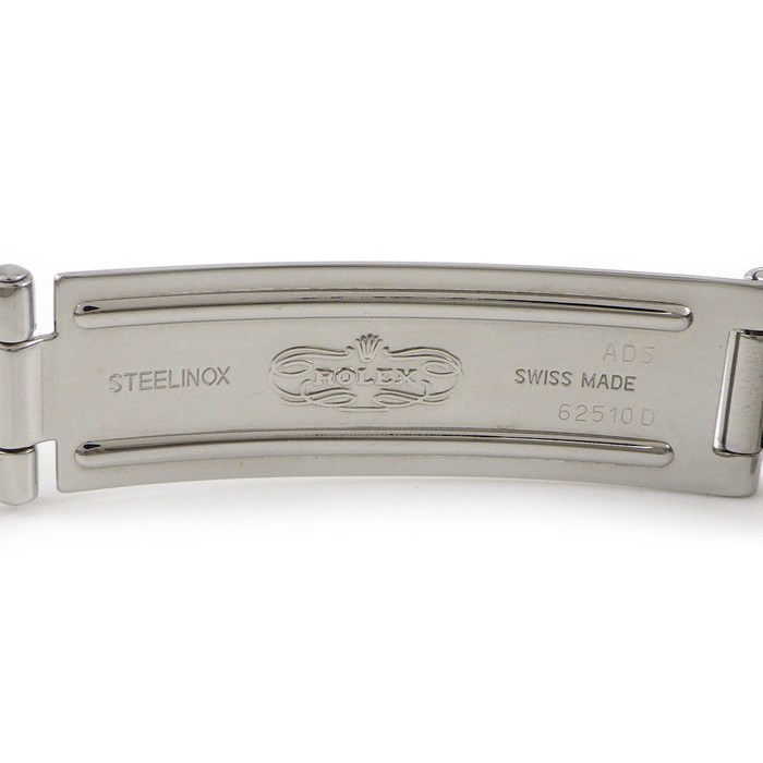 ロレックス Rolex 腕時計 デイトジャスト 79174 Y番 シルバーサンレイ文字盤 フルーテッドベゼル ジュビリーブレス K18WG SS 自動巻き 【中古】