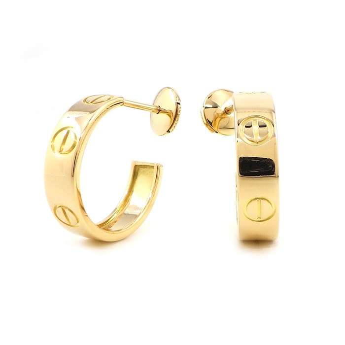 カルティエ Cartier ピアス ラブピアス K18YG 【中古】 | ジェイビー
