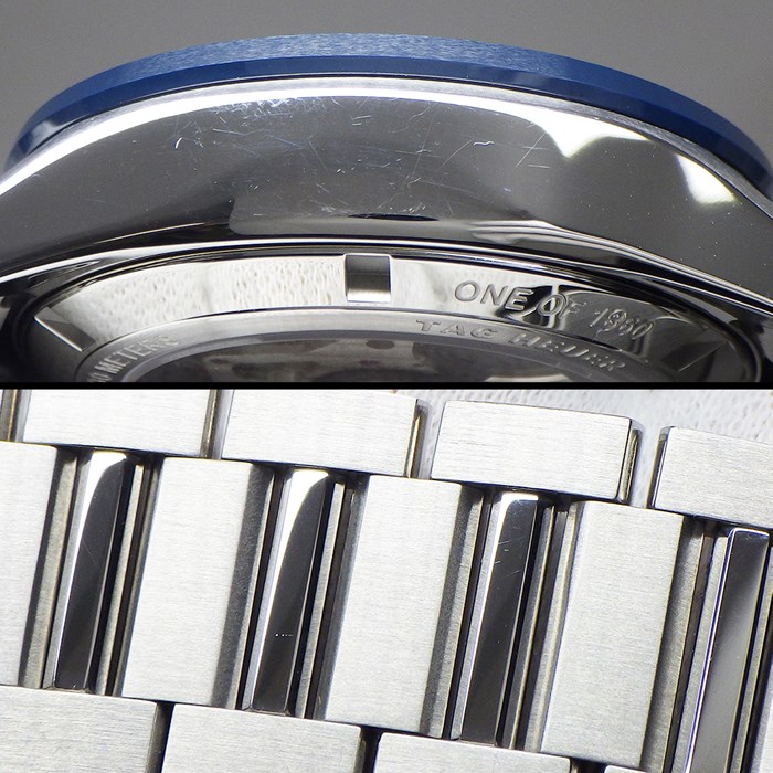 タグ・ホイヤー TAG Heuer 腕時計 カレラ スポーツクロノグラフ CBN2A1E.BA0643 160周年 記念モデル カレンダー クロノグラフ タキメーター スモールセコンド 裏スケ サンレイ ブルー 文字盤 SS セラミック 自動巻き 【箱・保付き】 【中古】