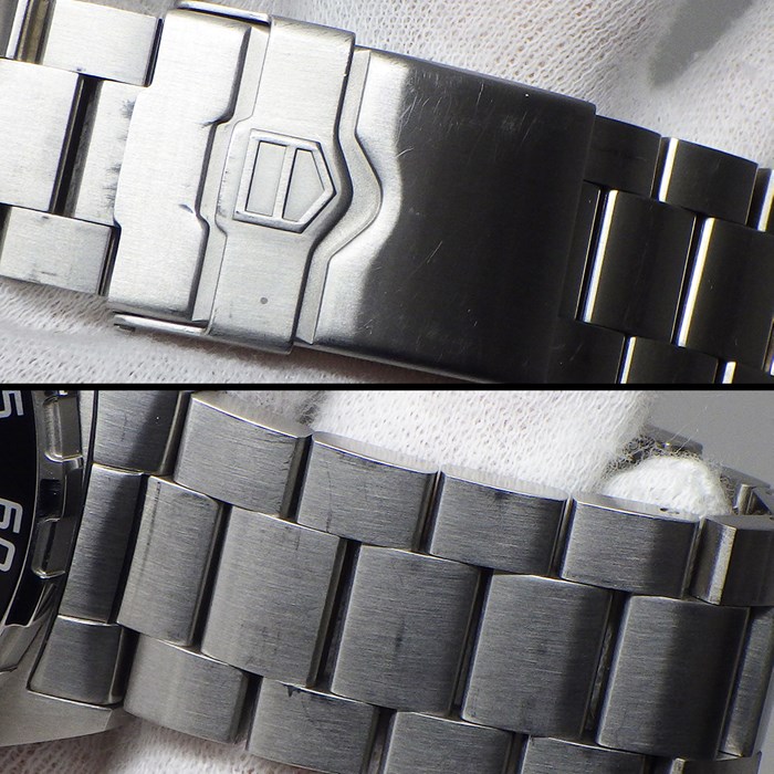 タグ・ホイヤー TAG Heuer 腕時計 カレラ スポーツクロノグラフ CBN2A1E.BA0643 160周年 記念モデル カレンダー クロノグラフ タキメーター スモールセコンド 裏スケ サンレイ ブルー 文字盤 SS セラミック 自動巻き 【箱・保付き】 【中古】