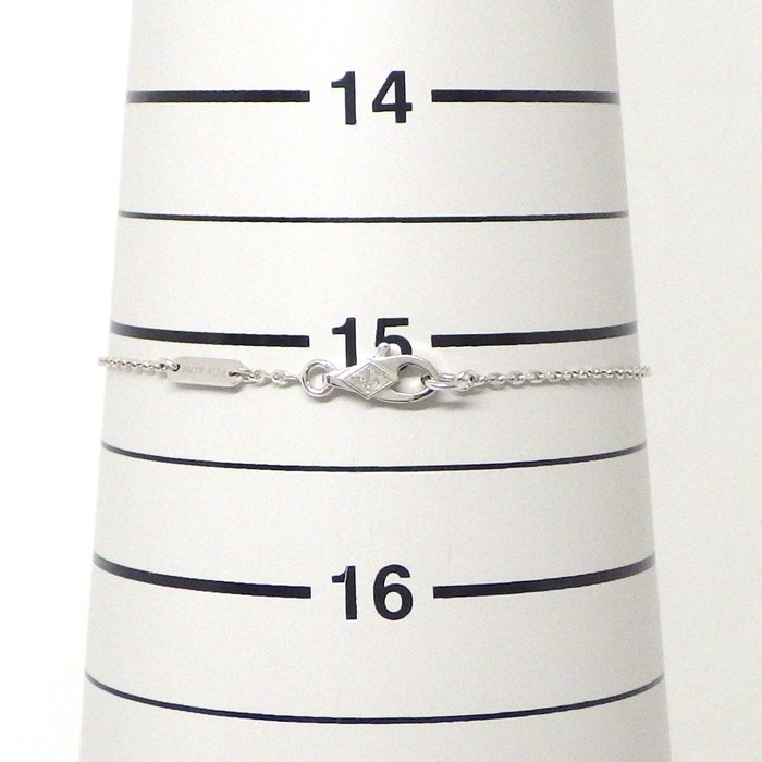 ヴァンクリーフ＆アーペル Van Cleef & Arpels ブレスレット スウィート アルハンブラ VCARO85600 ダイヤモンド 計0.08ct K18WG 【箱・保付き】 【中古】