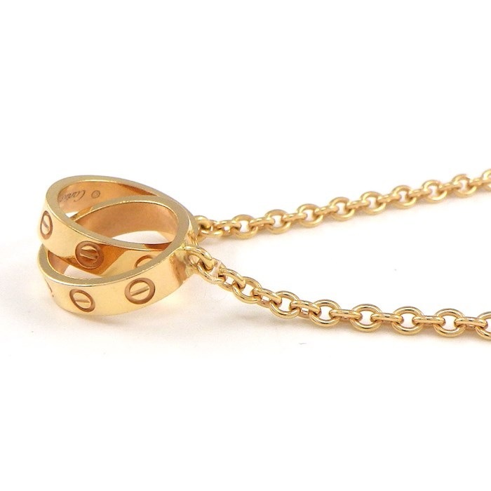 カルティエ Cartier ネックレス ラブ B7212300 ベビーラブ K18PG 【中古】