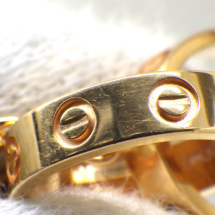 カルティエ Cartier ネックレス ラブ B7212300 ベビーラブ K18PG 【中古】