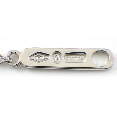 ダミアーニ DAMIANI ネックレス ベル エポック 20091750 レインボー クロス パヴェ マルチカラー サファイア ダイヤモンド K18WG 【中古】