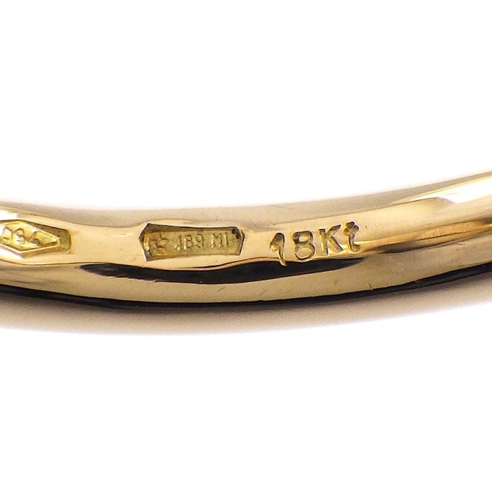 ポメラート Pomellato リング ヌード PAA1100_O6000_000PA スクエア クッションカット プラシオライト K18PG K18WG 13号 【中古】