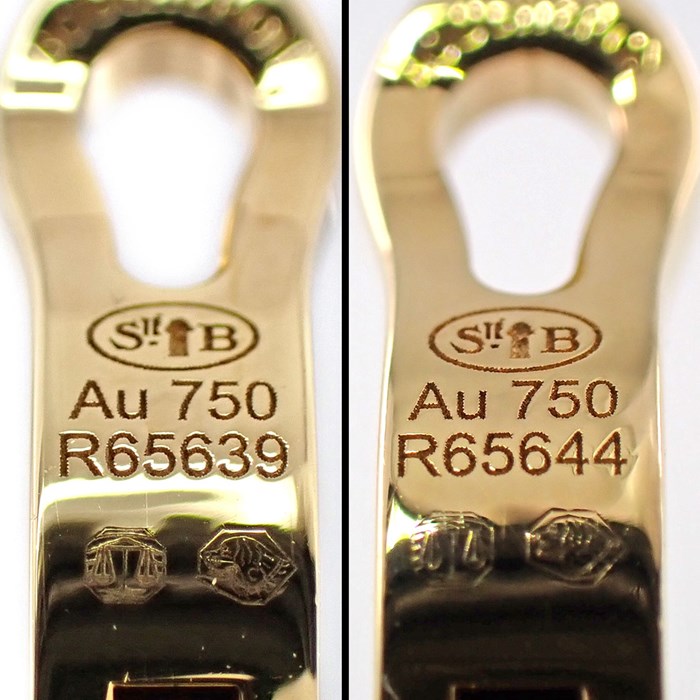 ブシュロン BOUCHERON フープ ピアス キャトル グログラン シングル