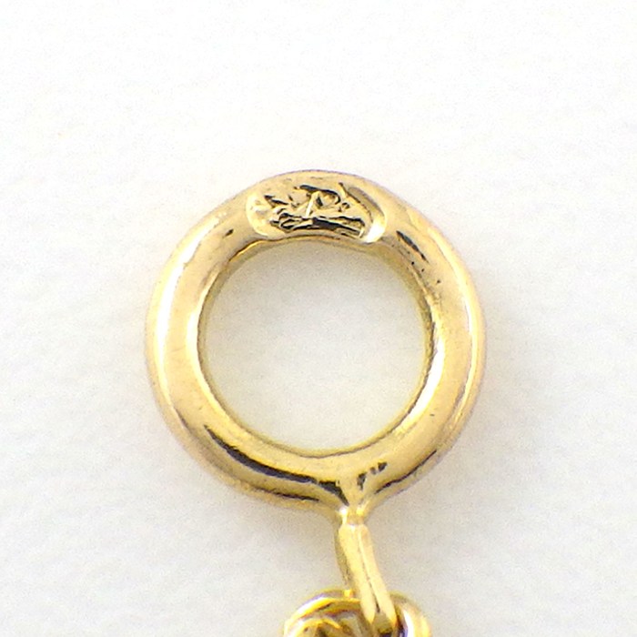 ヴァンクリーフ＆アーペル Van Cleef & Arpels ネックレス フリヴォル ミニ VCARPOJ100 ダイヤモンド 0.05ct K18YG 【箱・保付き】 【中古】