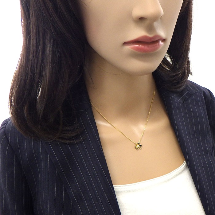 ヴァンクリーフ＆アーペル Van Cleef & Arpels ネックレス フリヴォル ミニ VCARPOJ100 ダイヤモンド 0.05ct K18YG 【箱・保付き】 【中古】