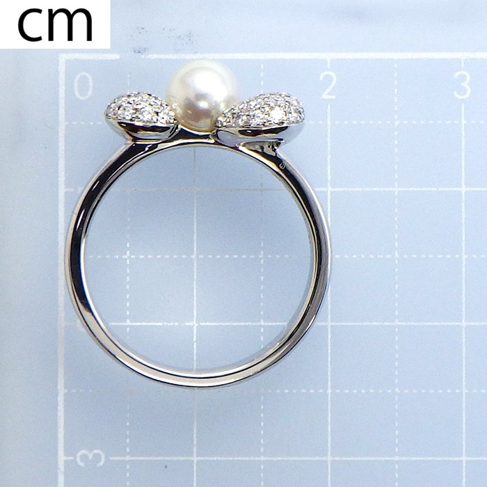 ◆MIKIMOTO リボンモチーフ シルバー925 リング ミキモト MIKIMOTO】リング ハローキティ コラボ サンリオ