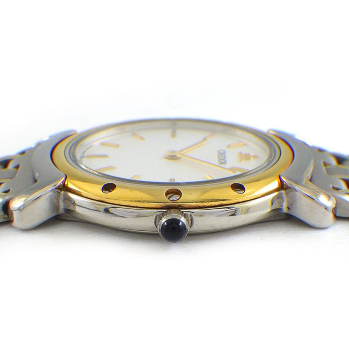 クレドール CREDOR 腕時計 5A70-0040 ホワイト文字盤 K18YG SS クオーツアナログ 【中古】
