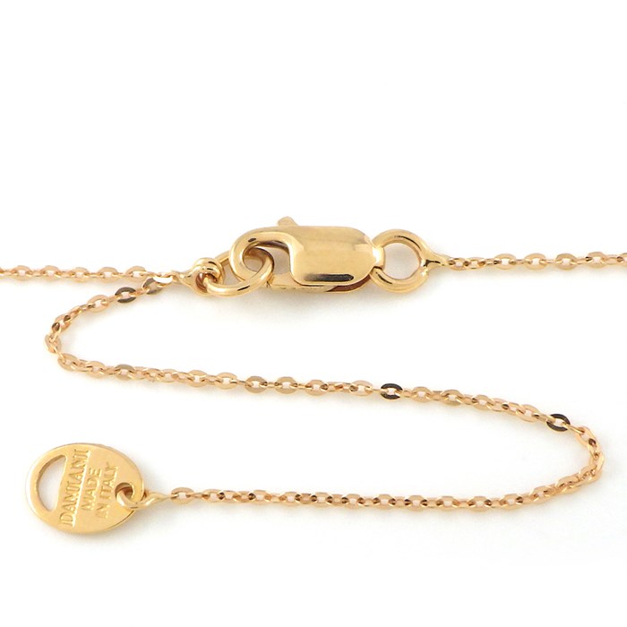 ダミアーニ DAMIANI ネックレス D.ICON ディ アイコン パヴェ ダイヤモンド K18PG ホワイト セラミック 【中古】