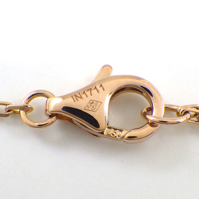 カルティエ Cartier ブレスレット トリニティ ハート スリーカラー K18PG K18WG K18YG 【中古】