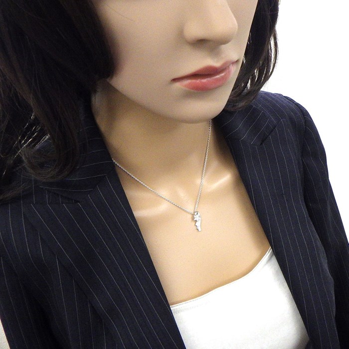 シャネル CHANEL ネックレス コメット シューティング スター 流れ星 ダイヤモンド K18WG 【中古】
