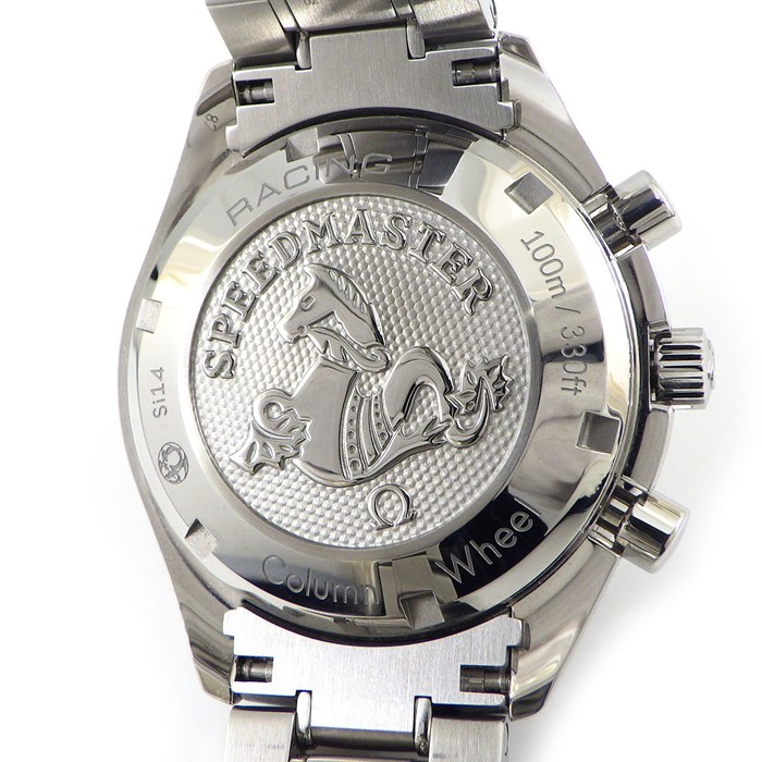オメガ OMEGA 腕時計 スピードマスター レーシング コーアクシャル 326.30.40.50.01.002 ブラック文字盤 デイト クロノグラフ スモールセコンド 夜光針 SS 自動巻き 【箱・保付き】 【中古】