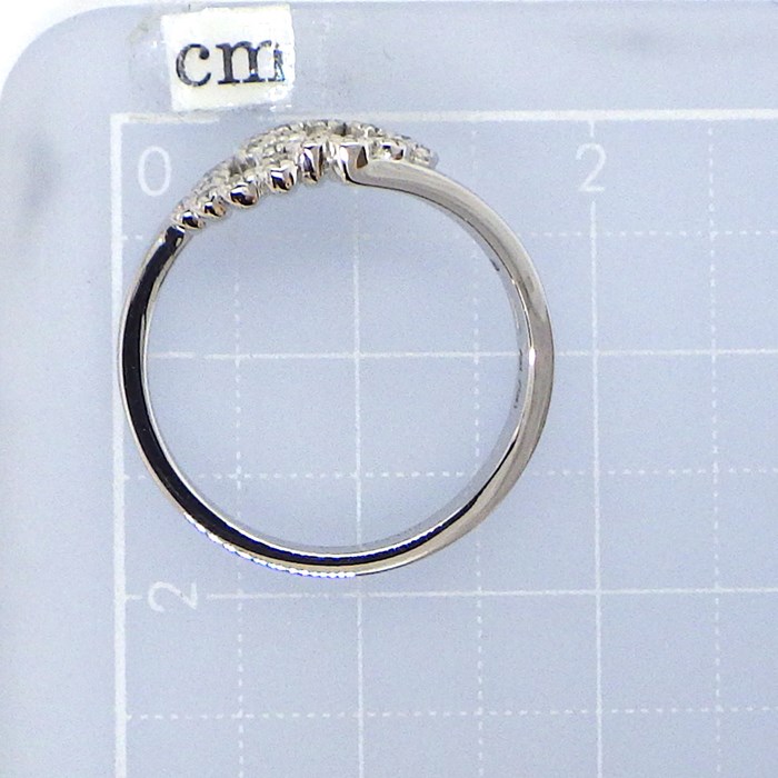 グッチ GUCCI】リング GG ランニング ロゴ ダイヤモンド K18WG