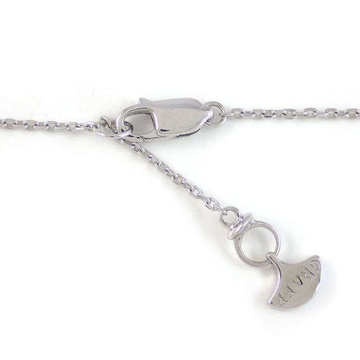 グラフ Graff GRAFF ネックレス ミニ バタフライ シルエット RGP808 ダイヤモンド 0.15ct K18WG 【中古】