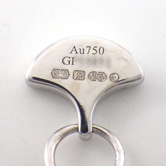 グラフ Graff GRAFF ネックレス ミニ バタフライ シルエット RGP808 ダイヤモンド 0.15ct K18WG 【中古】