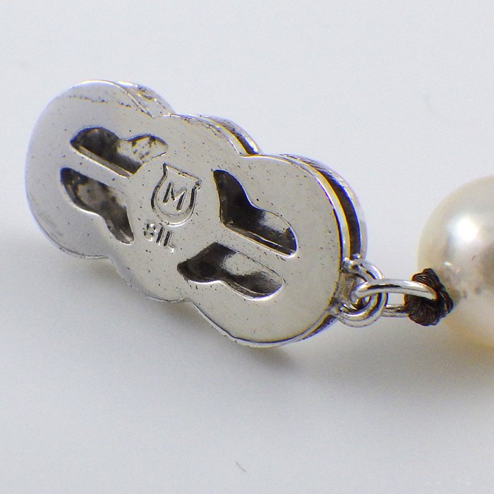 ミキモト MIKIMOTO ネックレス パール 7.0-7.5mm珠 SV925 【中古】