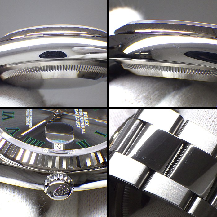 ロレックス Rolex 腕時計 デイトジャスト 36 126234 サンレイ スレート