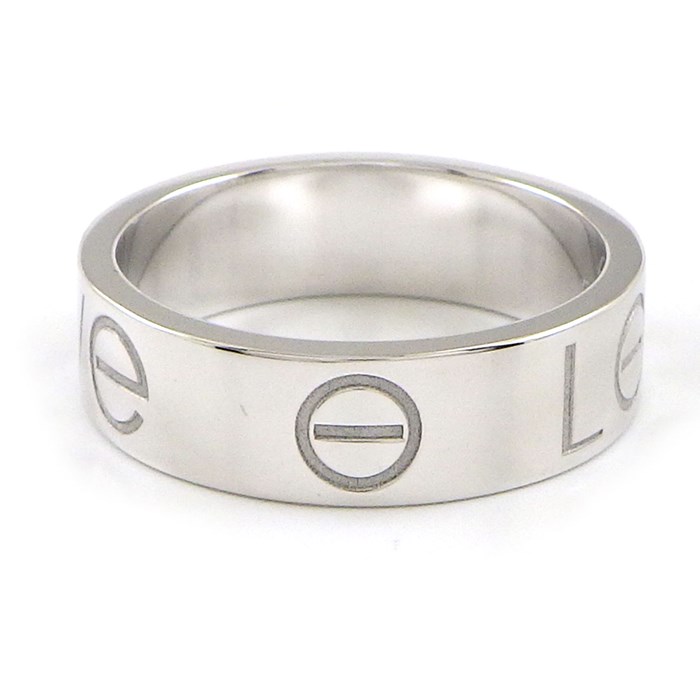 カルティエ Cartier リング ラブ 2006年 クリスマス 限定モデル K18WG 13号 / #53 【中古】