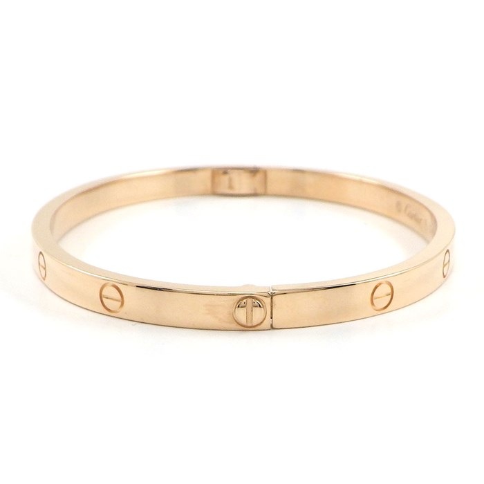カルティエ Cartier ブレスレット ラブ SM B6047315 K18PG / #15 【中古】