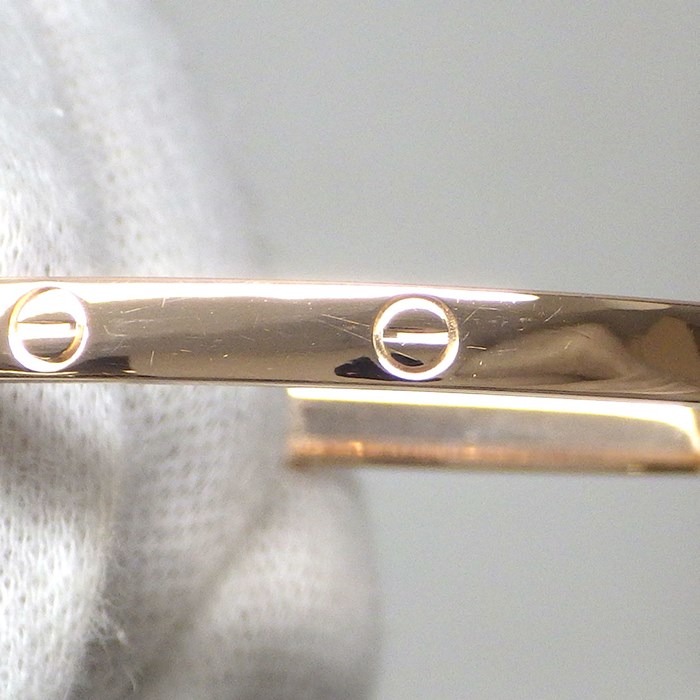 カルティエ Cartier ブレスレット ラブ SM B6047315 K18PG / #15 【中古】