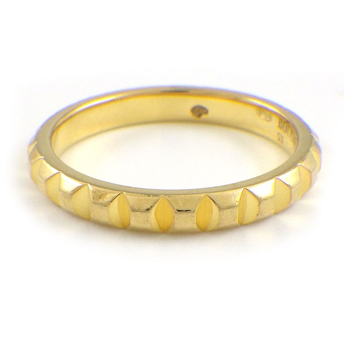 ブシュロン BOUCHERON リング キャトル クルドパリ ミディアム JAL00008 K18YG 12.5号 / #53 【中古】