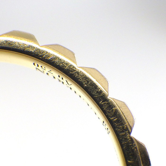 ブシュロン BOUCHERON リング キャトル クルドパリ ミディアム JAL00008 K18YG 12.5号 / #53 【中古】