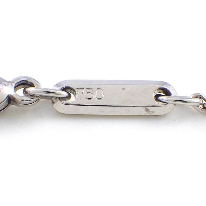 ショパール Chopard ネックレス ハッピーダイヤモンド ハート 79/6718 ムービング ダイヤモンド K18WG 【中古】