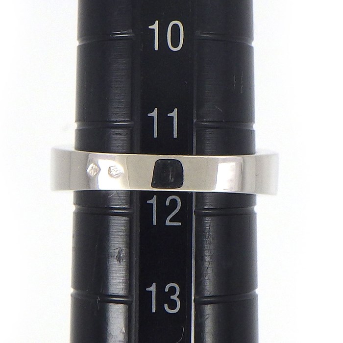 モーブッサン MAUBOUSSIN リング 1ポイント オーバルカット アメジスト K18WG 11.5号 / #52 【中古】