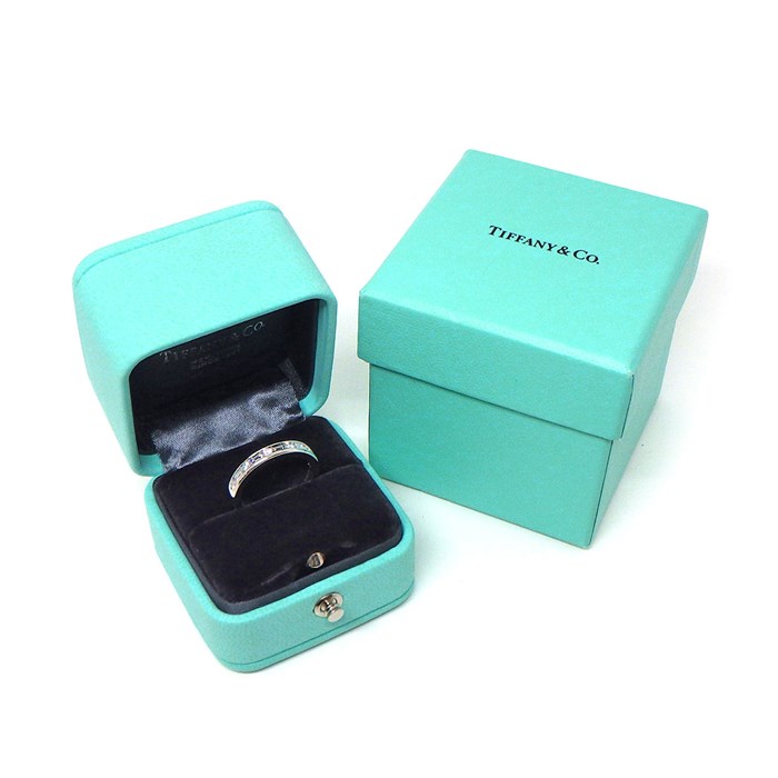 ティファニー Tiffany & Co. リング チャネル セッティング ハーフ  